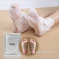 Nourishing milky peel off foot peeling foot masks